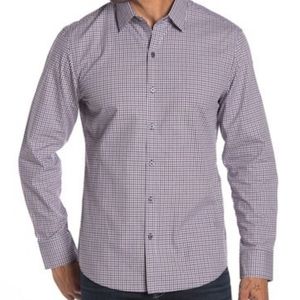 Zachary Prell gingham print shirt